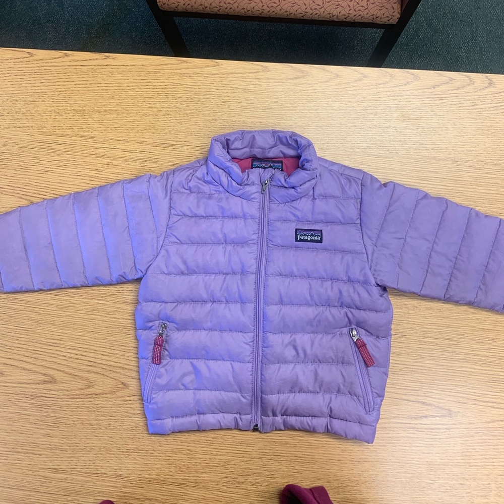 Patagonia toddler light puffer jacket. 18 months